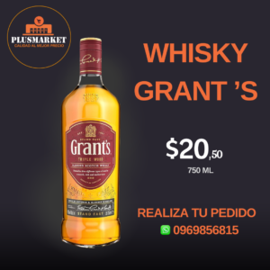 WHISKY GRANT'S 750ml